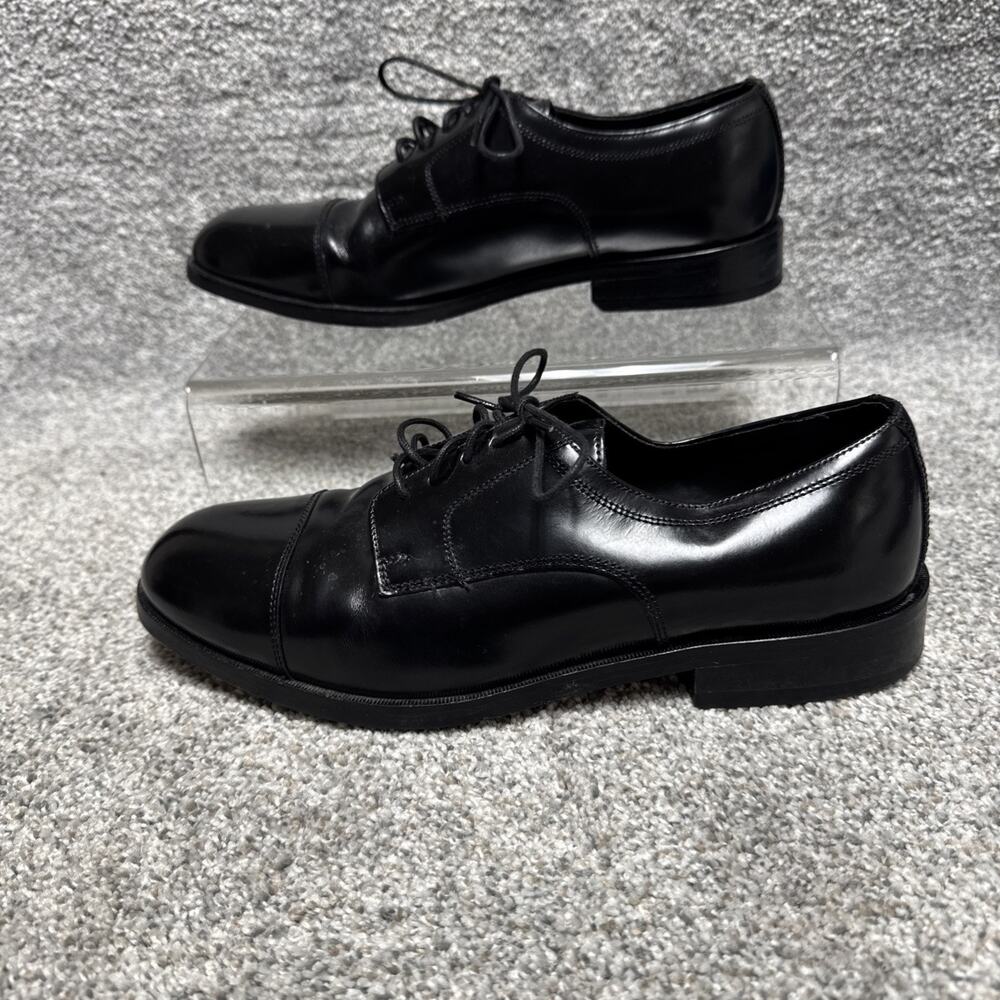 Nunn Bush Leather Dress Shoes Mens Size 10 Office Preppy Dark Academia Retro